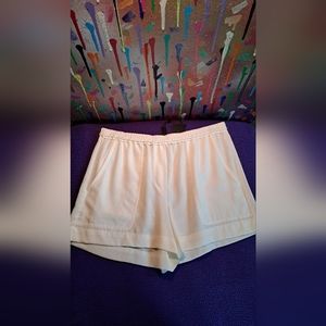 BCBG NWT white shorts